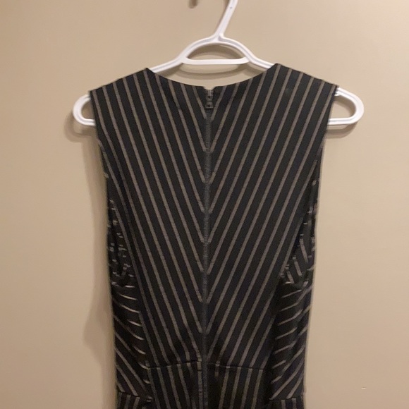 BCBG pinstripe dress. Size L (fits size 12) - Picture 3 of 6